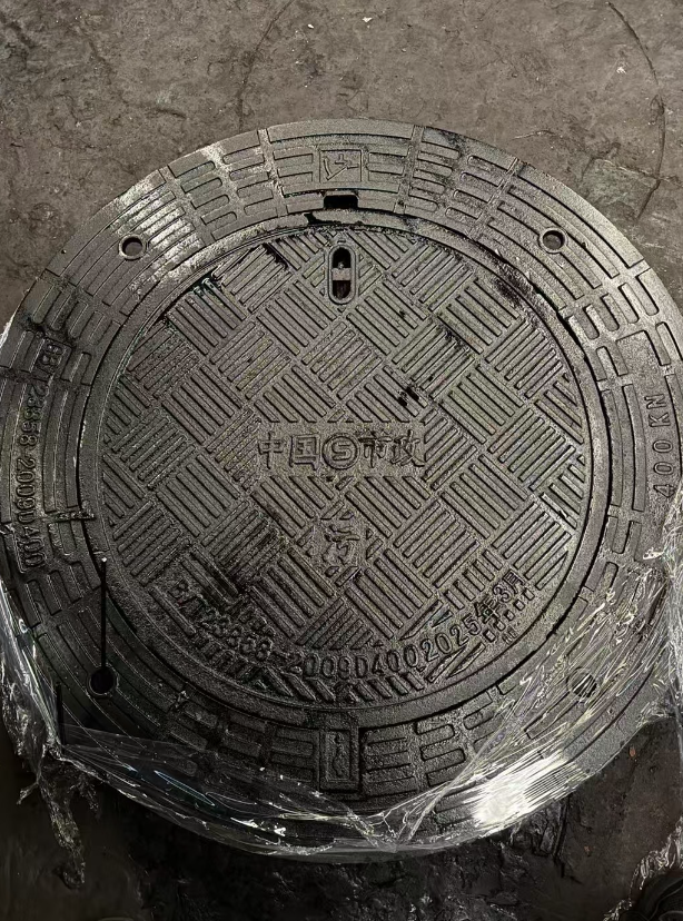 总口管理区球墨铸铁防沉降井盖展示